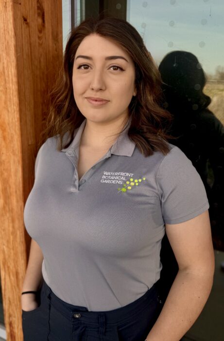 Headshot of Bonsai Curator, Angelica Ramirez